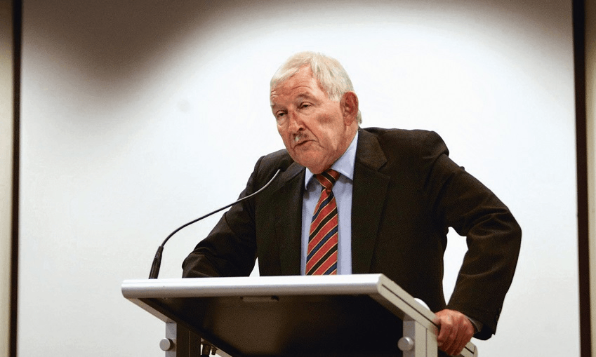 Sir Ron Brierley has been arrested in relation to child pornography charges, Australian media reports. (Photo: Getty) 
