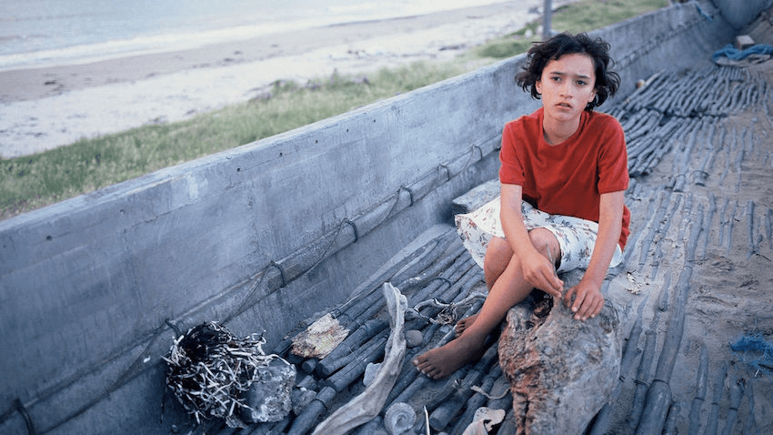 Keisha Castle-Hughes in Whale Rider.