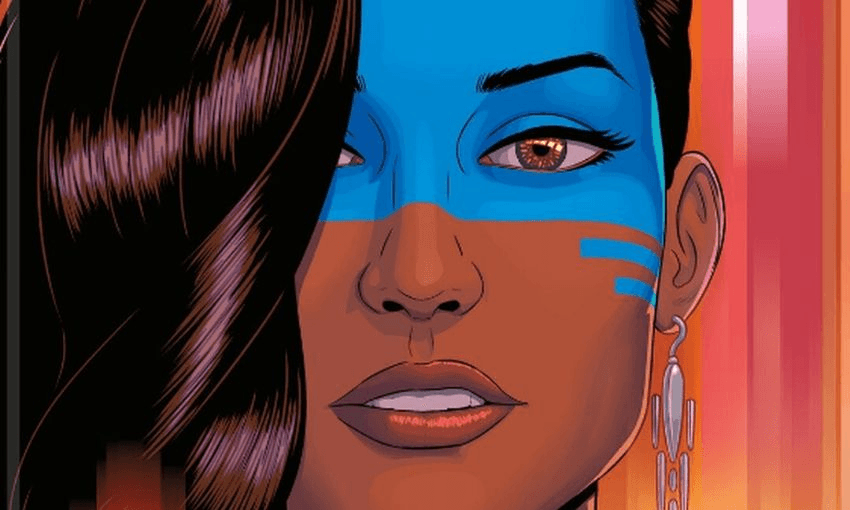 An image from comic series The Wicked + The Divine 
