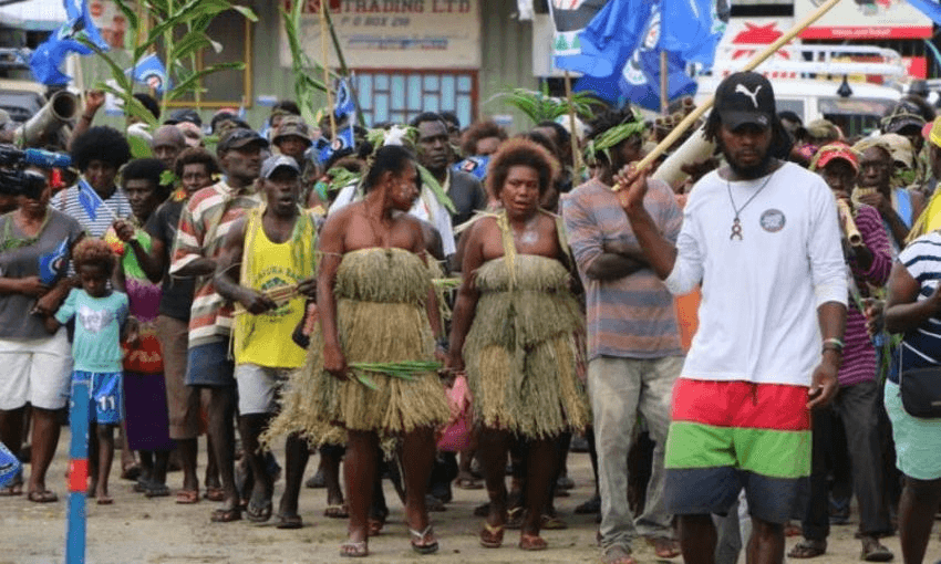 Photo: Johnny Blades/RNZ 
