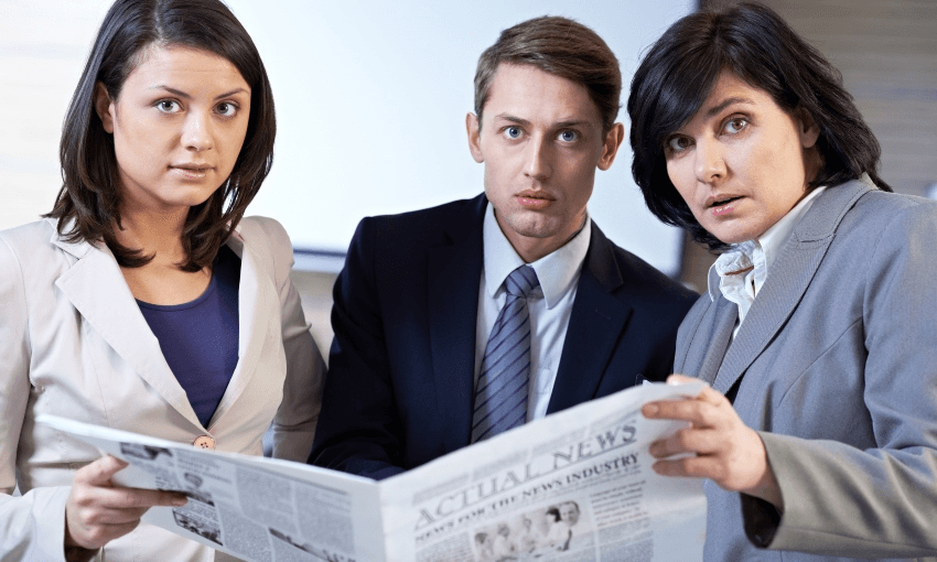 These people confidently expect they’ll get a perfect score – they won’t. (Getty Images) 
