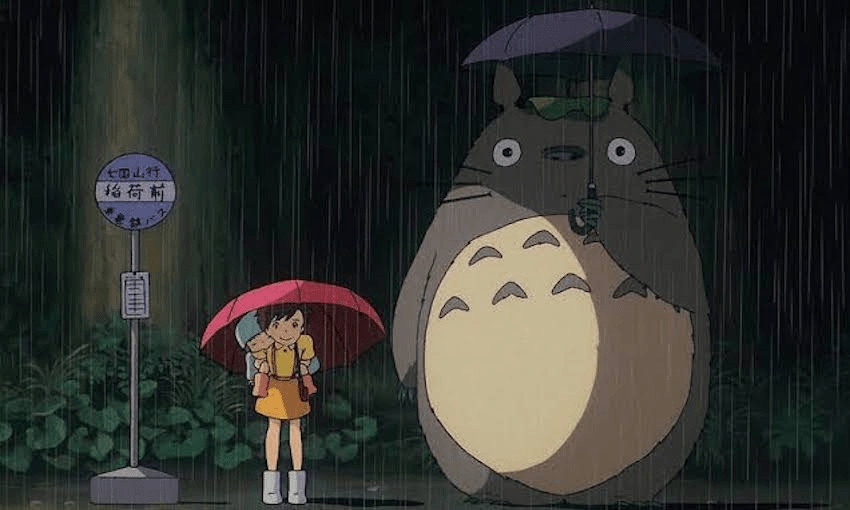 One of the most famous images from My Neighbour Totoro, which comes to Netflix today. 
