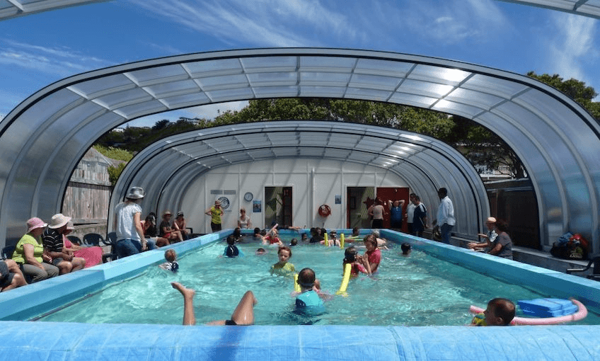 Berhampore Pool, Wellington. Photo: Little Makos Swim School (facebook.com/Littlemakos)