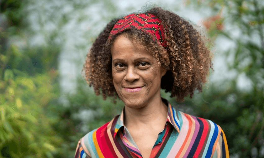 Bernardine Evaristo, a couple of days before winning the Booker. (Photo: David Levenson/Getty) 
