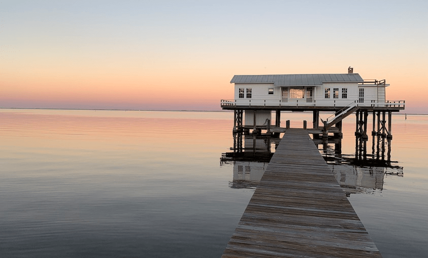 The Fish House at sunset, Captiva Island, Florida. Image: Andrew Beck 
