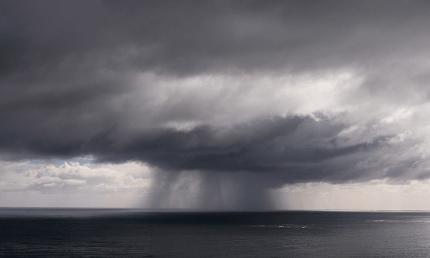 Storm over Tasman, 11 Mile. (Photo: Julia Johnston)