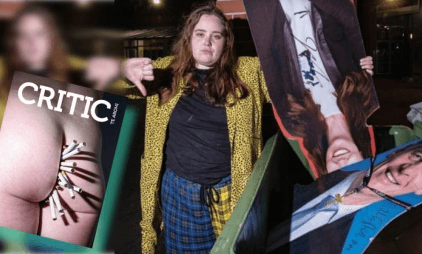 New Critic Te Arohi editor Sinead Gill 
