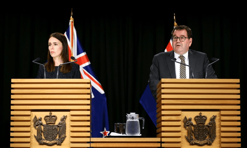 Jacinda Ardern and Grant Robertson. Photo: Getty Images 
