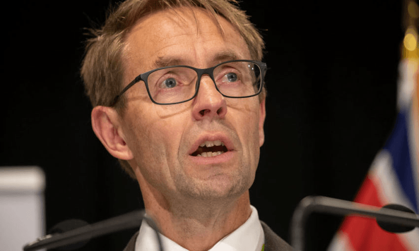 Director general of health Dr Ashley Bloomfield (Photo: Mark Mitchell – Pool/Getty Images) 
