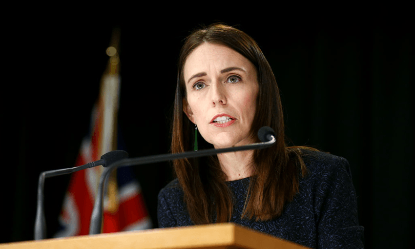 Prime Minister Jacinda Ardern. (Photo by Hagen Hopkins/Getty Images) 
