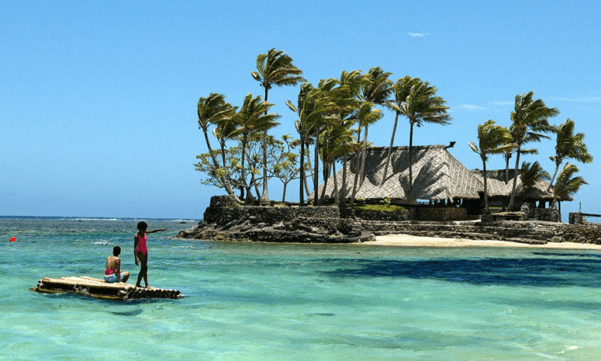 A resort on the coral coast of Fiji, where tourism accounts for 38 per cent of GDP. Photo: Getty 
