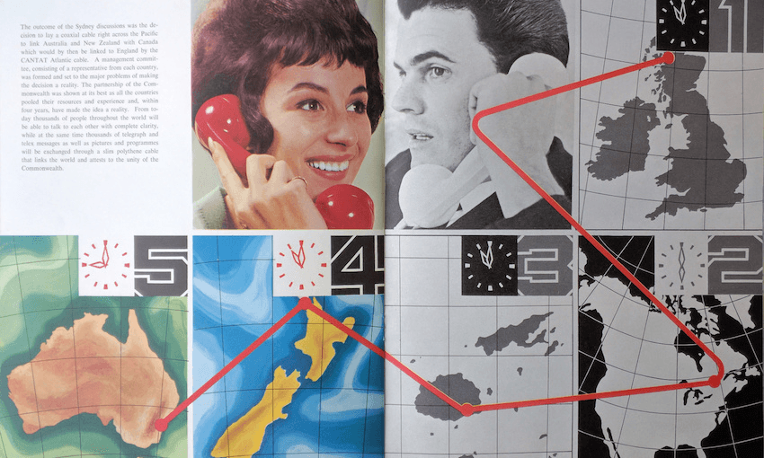 Pages from the official COMPAC booklet issued by the New Zealand Post Office. Courtesy: Archives New Zealand (R21682129). 
