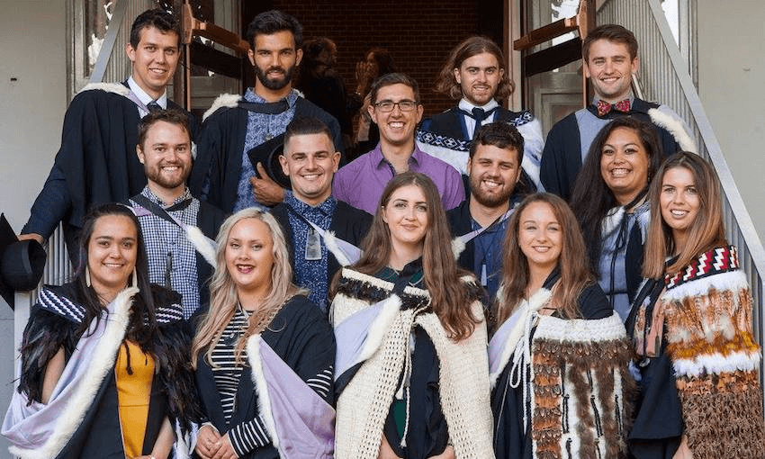 2016’s University of Otago Māori medical school graduates. (Image: supplied) 
