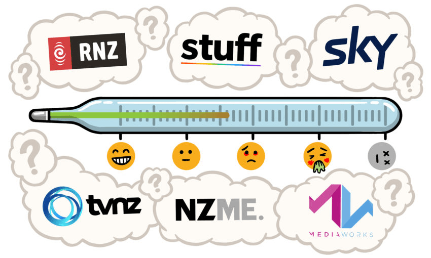 NZ Media was already in trouble. Then Covid-19 came along. (image: Toby Morris) 
