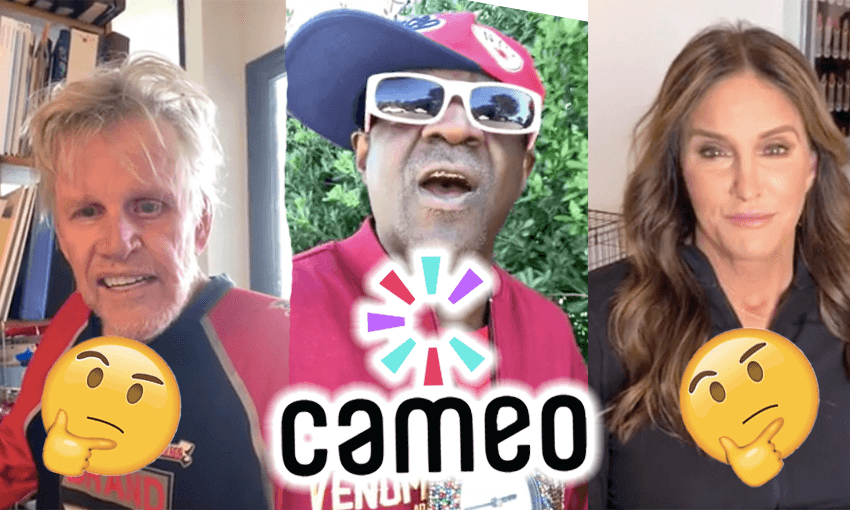 Gary Busey, Flavor Flav and Caitlyn Jenner are all available on Cameo. 
