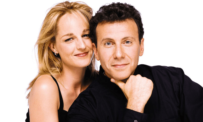 Helen Hunt and Paul Reiser in the 90s classic, Mad About You. 
