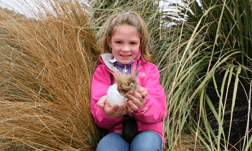 Fake a giant moa discovery mission (Photo: Supplied) 
