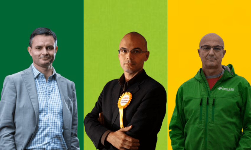 James Shaw, Vernon Tava and Kevin Hague. 
