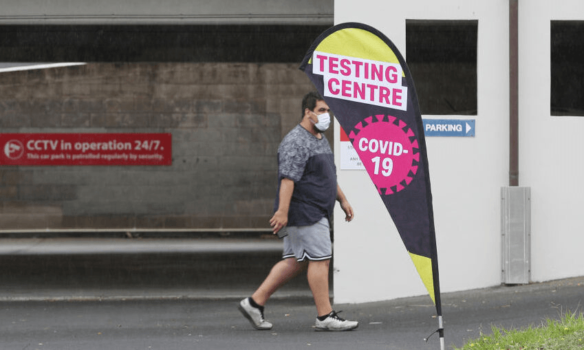 A Covid-19 testing clinic in Auckland (Photo: Greg Bowker/Getty Images) 
