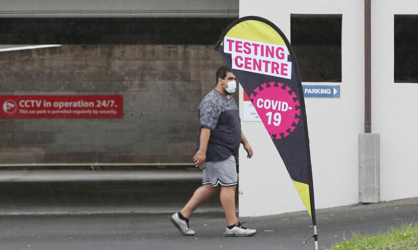 A Covid-19 testing clinic in Auckland (Photo: Greg Bowker/Getty Images)