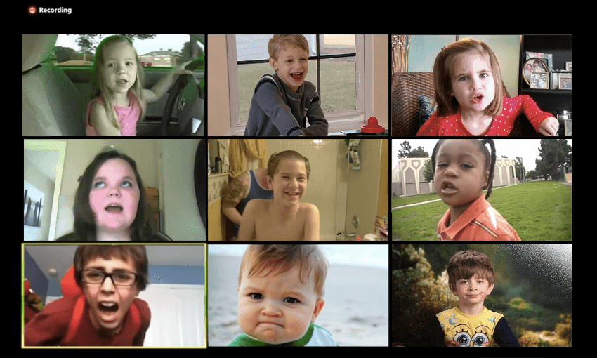 A meeting of NZ’s children on how to ruin the lives of parents in lockdown