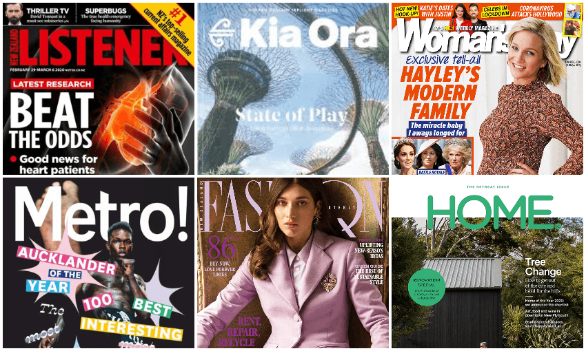 Some of Bauer Media NZ’s titles that will no longer be publishing  
