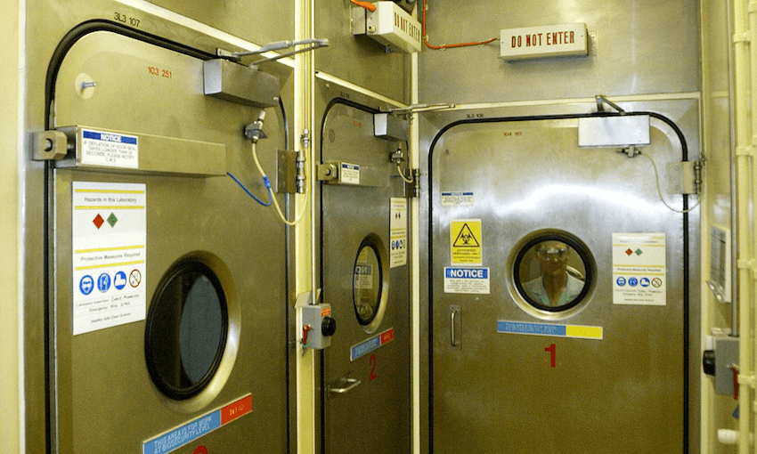 THE CSIRO AUSTRALIAN ANIMAL HEALTH LABORATORY IN GEELONG (PHOTO: FAIRFAX MEDIA VIA GETTY IMAGES) 
