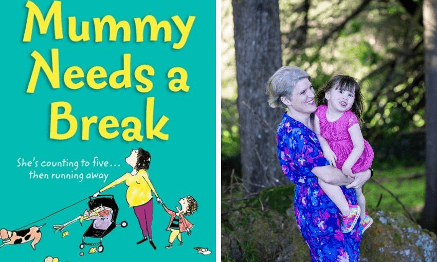 Susan Edmunds and her novel Mummy Needs A Break 

