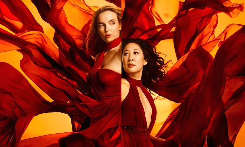 Jodie Comer and Sandra Oh star in season three of Killing Eve, but the show seems to have lost sight of that fact. 
