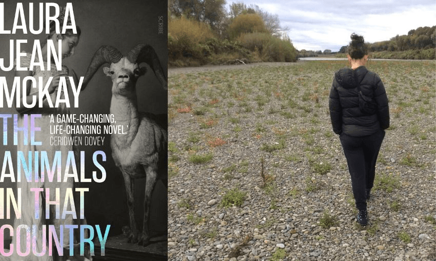 The author out for a walk in Palmerston North (Photo: Tom Doig) 
