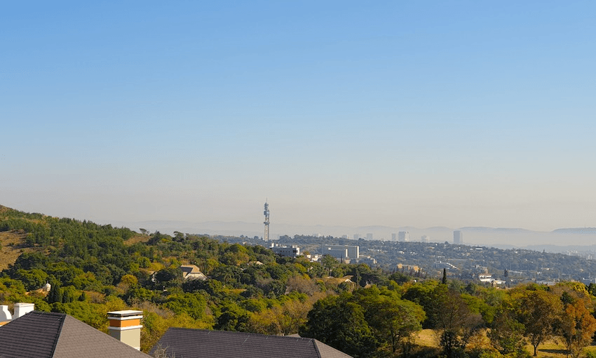 The view of Pretoria from the author’s living room window (Photo: Supplied) 
