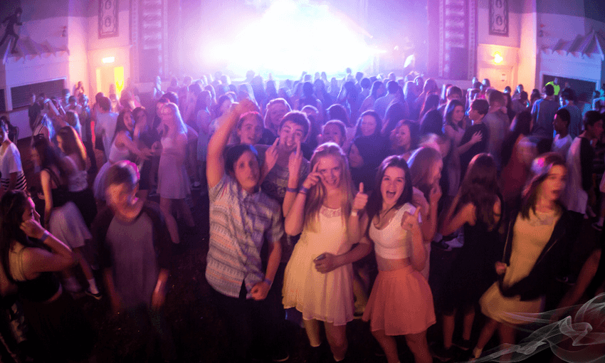 A Nightclub Experience party, Sammy’s, Dunedin, 2012, (Photo: Daniel Chew) 
