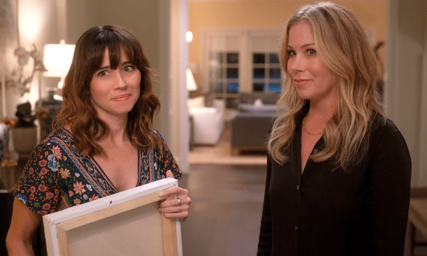 Netflix’s Dead to Me seems to have built its entire show around the talents of its two stars, Linda Cardellini and Christina Applegate. (Photo: Netflix) 
