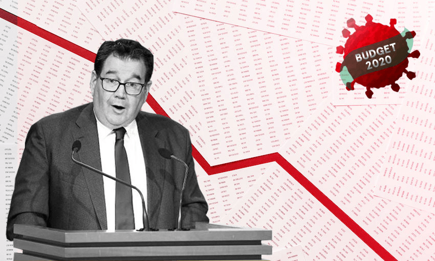 Grant Robertson faces the mother of all deficits (image: Tina Tiller) 
