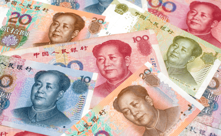 Chinese yuan notes (Photo: Getty Images) 
