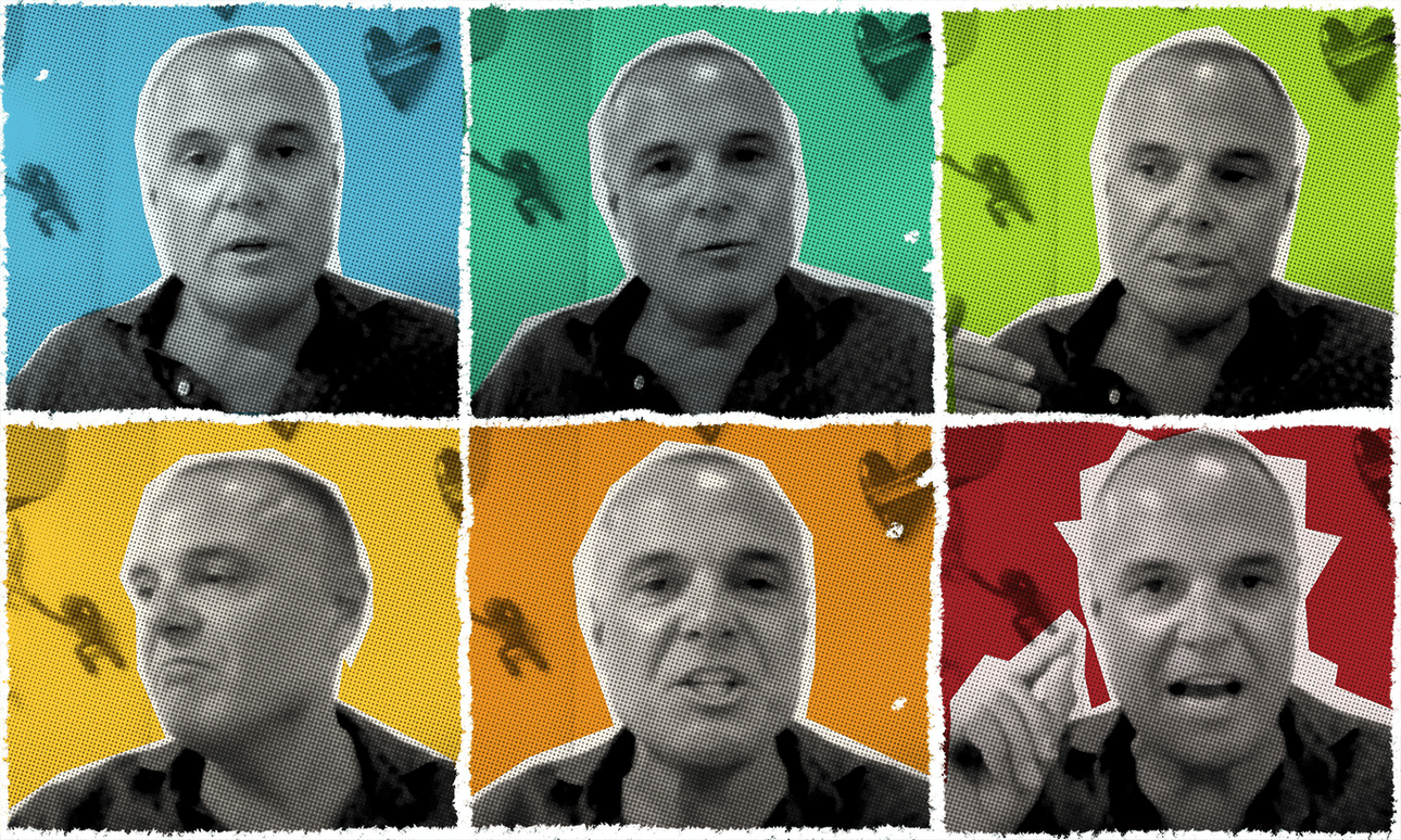 The many moods of Todd Scott (Image: Toby Morris) 
