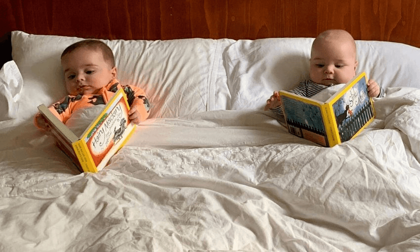 A couple of Kiwi classics, and a couple of classic Kiwis (Photo: Supplied) 
