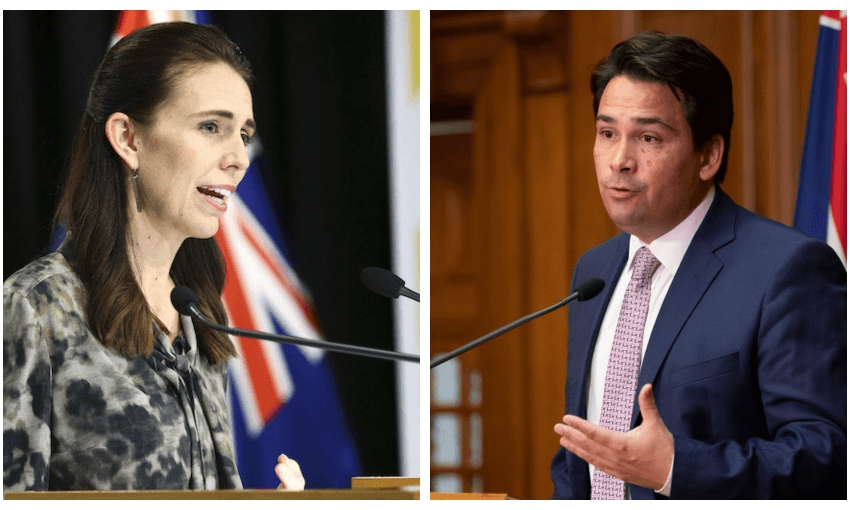 PM Jacinda Ardern and leader of the opposition Simon Bridges (Getty Images)  
