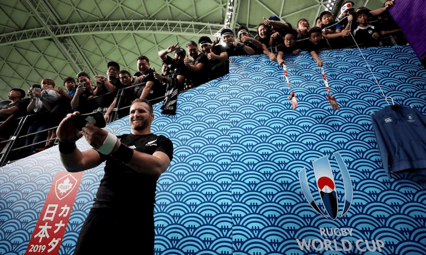 Former All Blacks captain Kieran Read at the 2019 Rugby World Cup (Photo: Hannah Peters / Getty Images) 
