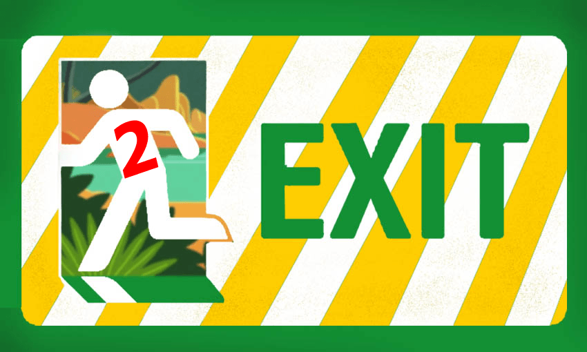 Alert level 2 begins. Image: Tina Tiller 
