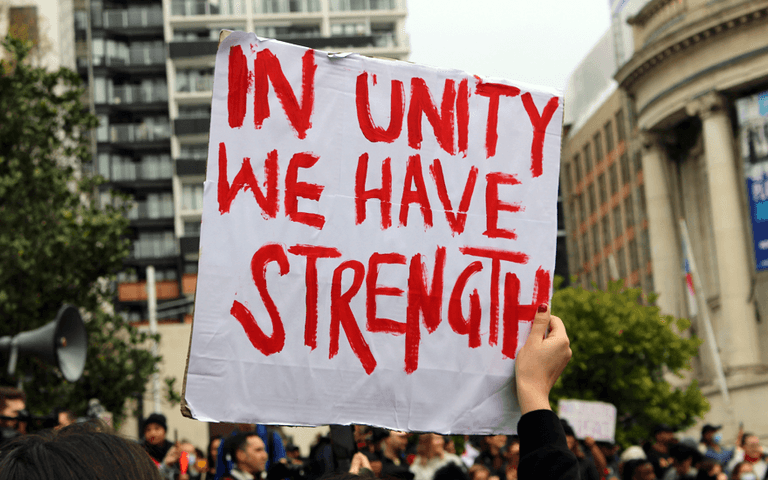 In pictures: The Black Lives Matter solidarity march, Auckland | The ...