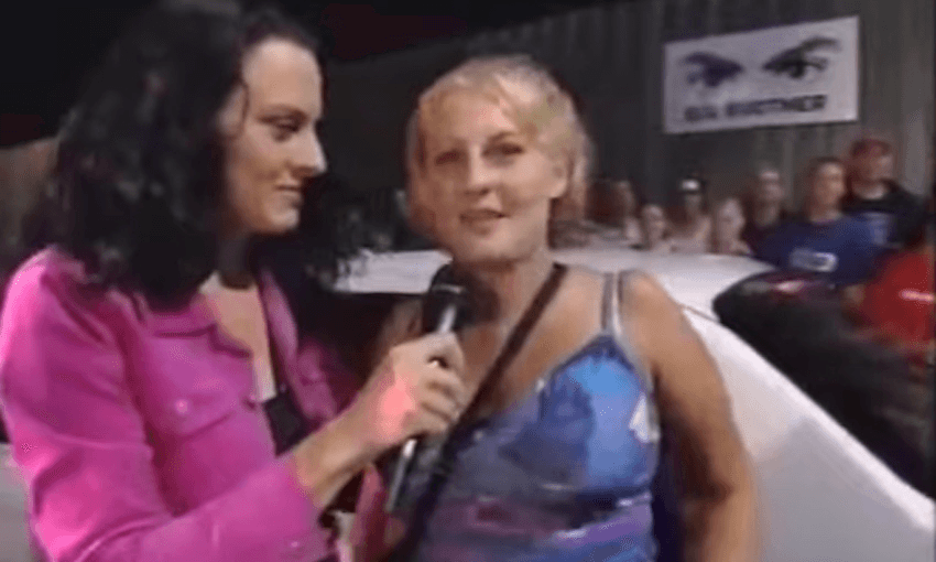 Big Brother’s Gretel Kileen and Sara Marie nineteen years ago. 
