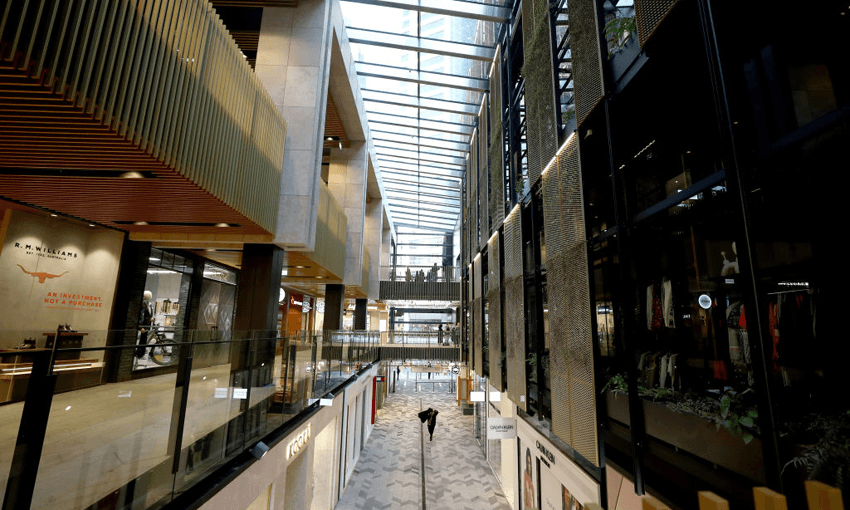 Opening day at Commercial Bay precinct (Photo: Hannah Peters/Getty Images) 
