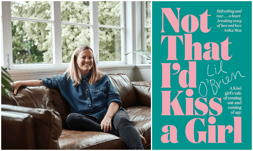 Author Lil O’Brien and her memoir. (Photo: Troy Goodall)