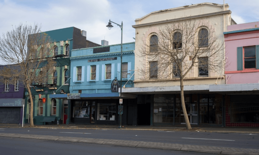 Shops on Princes St, Dunedin. (Photo: Getty Images/Jill Ferry)