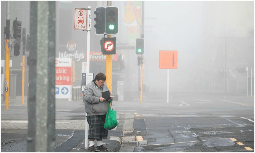 Lockdown, last time, in Christchurch (Photo: Sanka Vidanagama/NurPhoto via Getty Images)