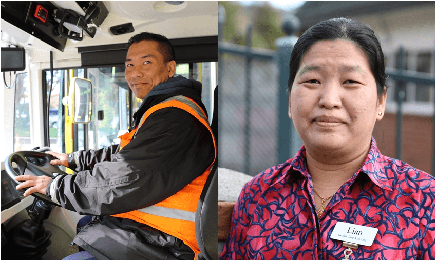 Lin and Lian Thuam Cin, former refugees from Myanmar (Photo: Supplied) 
