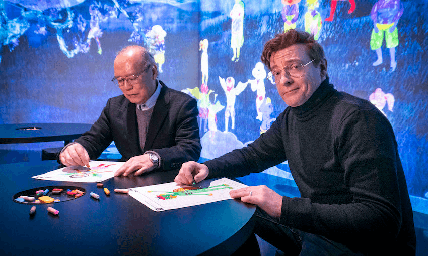 Rhys Darby in Big in Japan, coming to TVNZ tonight. (Photo: TVNZ)