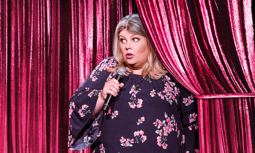 Urzila Carlson’s Overqualified Loser marks the first time a New Zealander has had an hourlong special on Netflix. (Photo: Netflix) 
