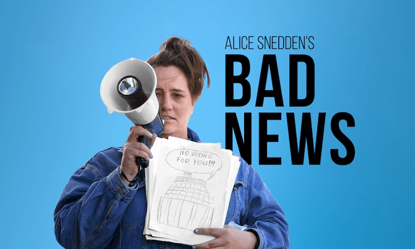 Watch all of Alice Snedden’s Bad News right here right now